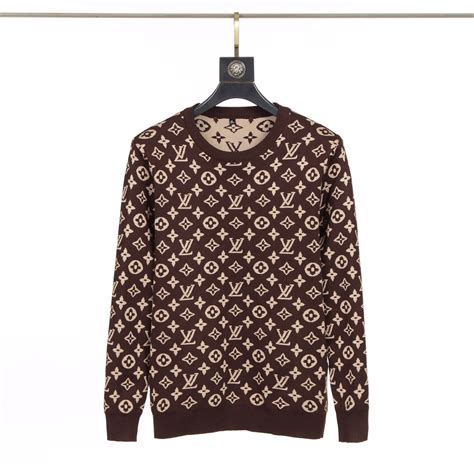 louis vuitton men's monogram sweater|lv monogram sweater.